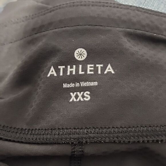 Athleta Skinny Yoga Workout Crop Capri Legging Sz XXS - Picture 4 of 5